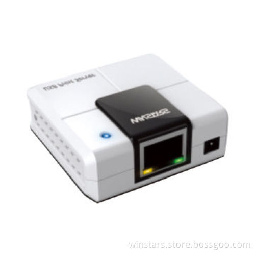 USB2.0 Printer Server, Share 4-port Hub Devices at Same Time, LPR, DHCP, UPnP Supported ProtocolsNew